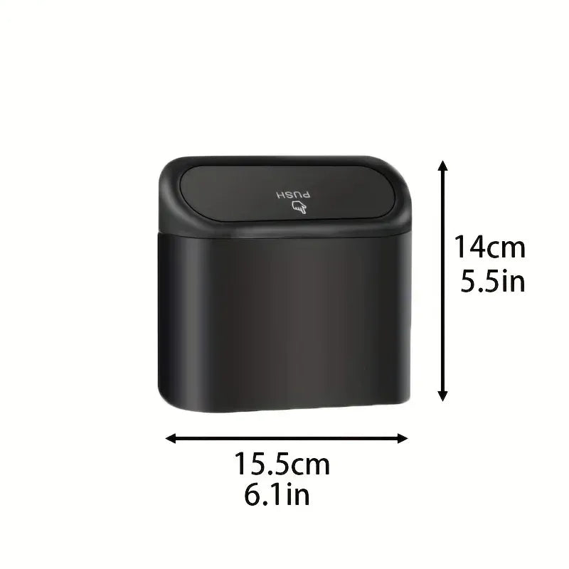 Car Trash Can with Lid