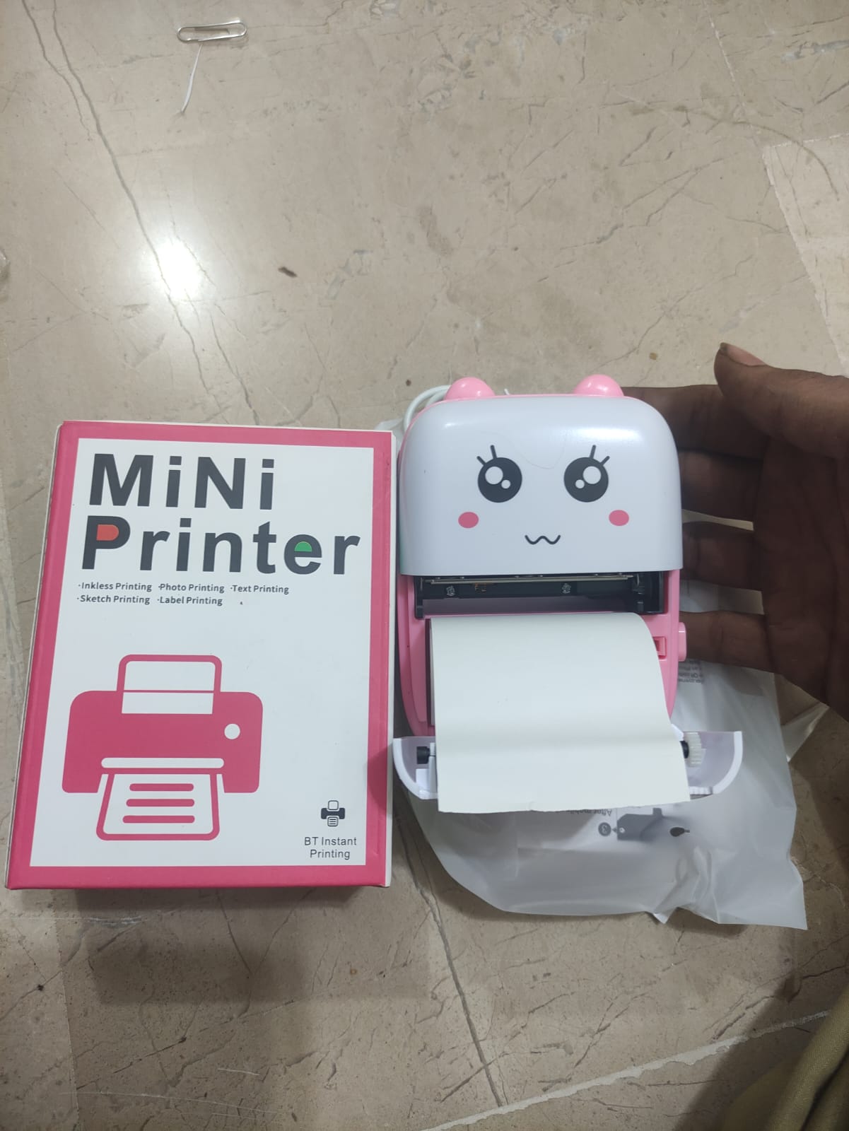 Inkless Mini Photo Printer