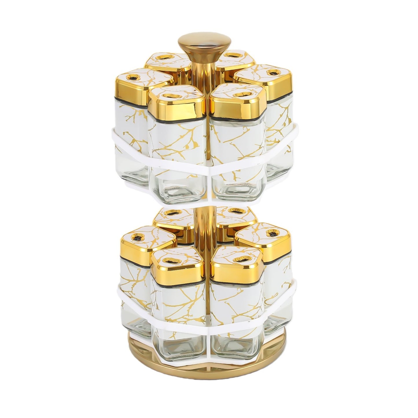 360° Rotating Spice Rack Set