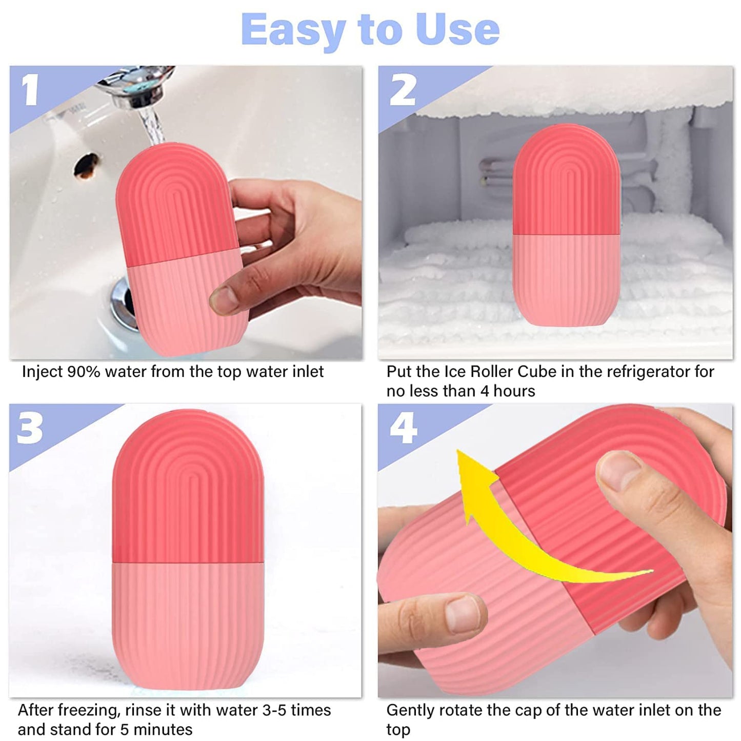 Ice Roller and Gua Sha Recovery Set