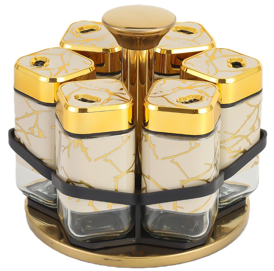 360° Rotating Spice Rack Set