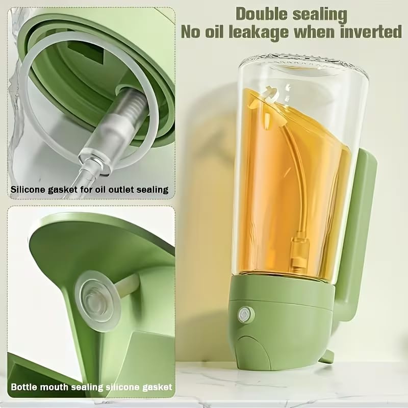 2-in-1 Oil Sprayer & Dispenser Bottle