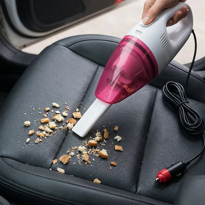 Portable Car Vacuum Cleaner – 12V Car Interior Cleaning