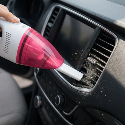 Portable Car Vacuum Cleaner – 12V Car Interior Cleaning