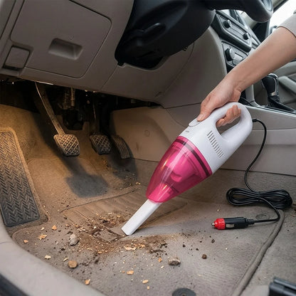Portable Car Vacuum Cleaner – 12V Car Interior Cleaning