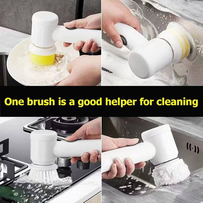 Cordless Electric Spin Scrubber