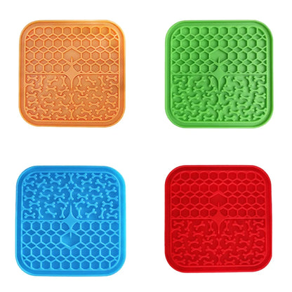 Silicone Pet Lick Mat Slow Feeder