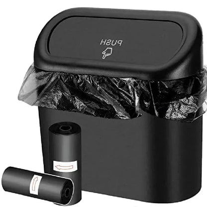 Car Trash Can with Lid