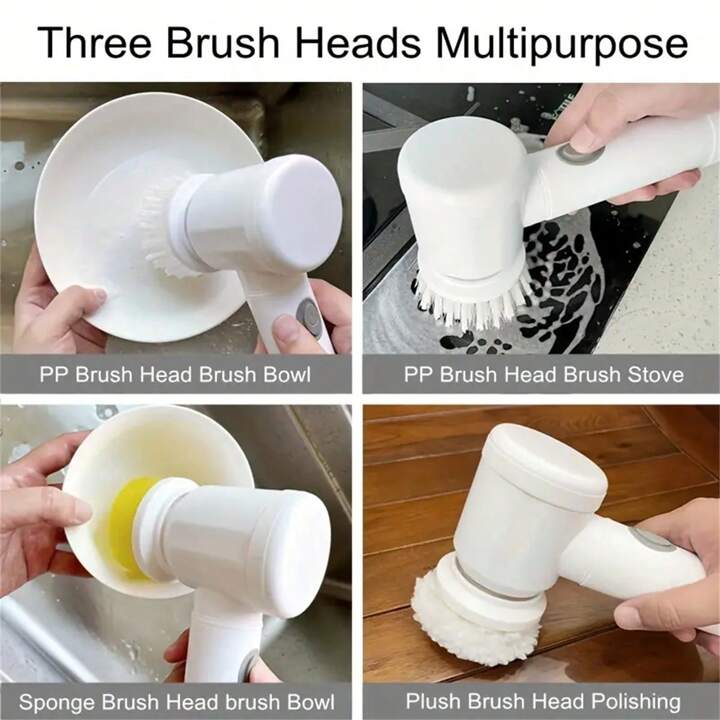 Cordless Electric Spin Scrubber