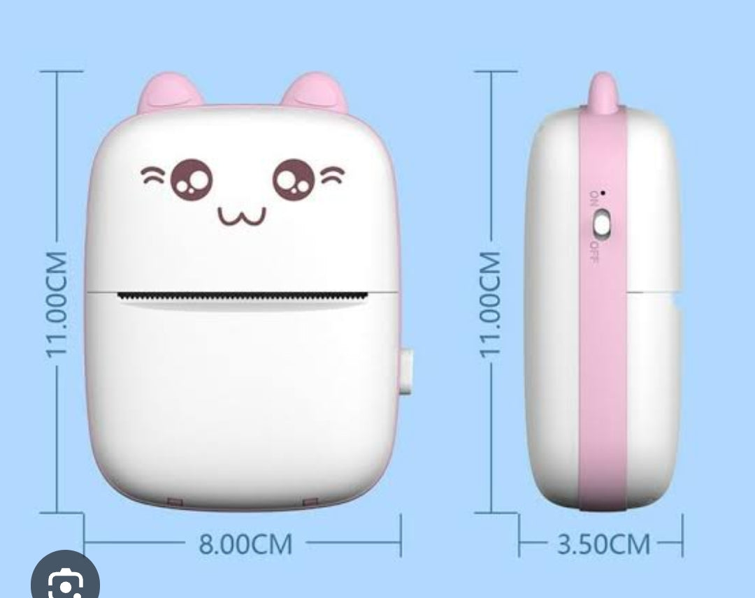 Inkless Mini Photo Printer