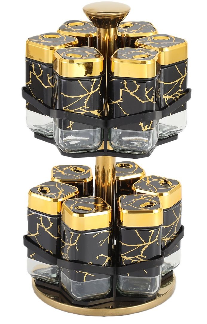 360° Rotating Spice Rack Set
