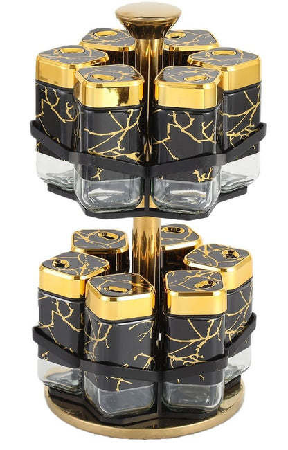 360° Rotating Spice Rack Set