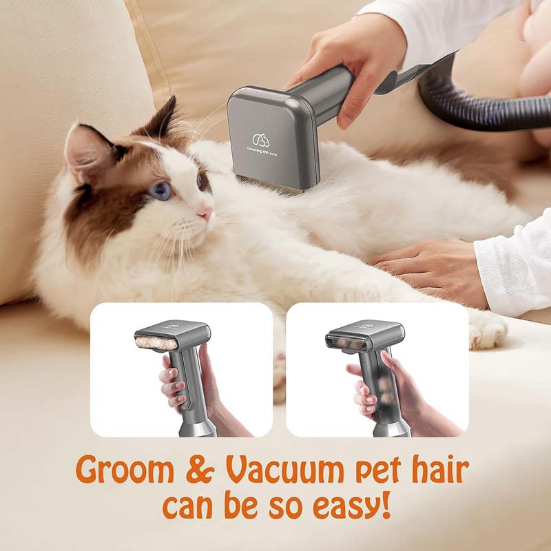 Pet Grooming Vacuum Kit