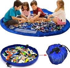 Toy Cleanup Play Mat Bag
