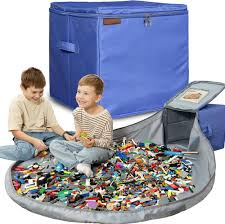 Toy Cleanup Play Mat Bag