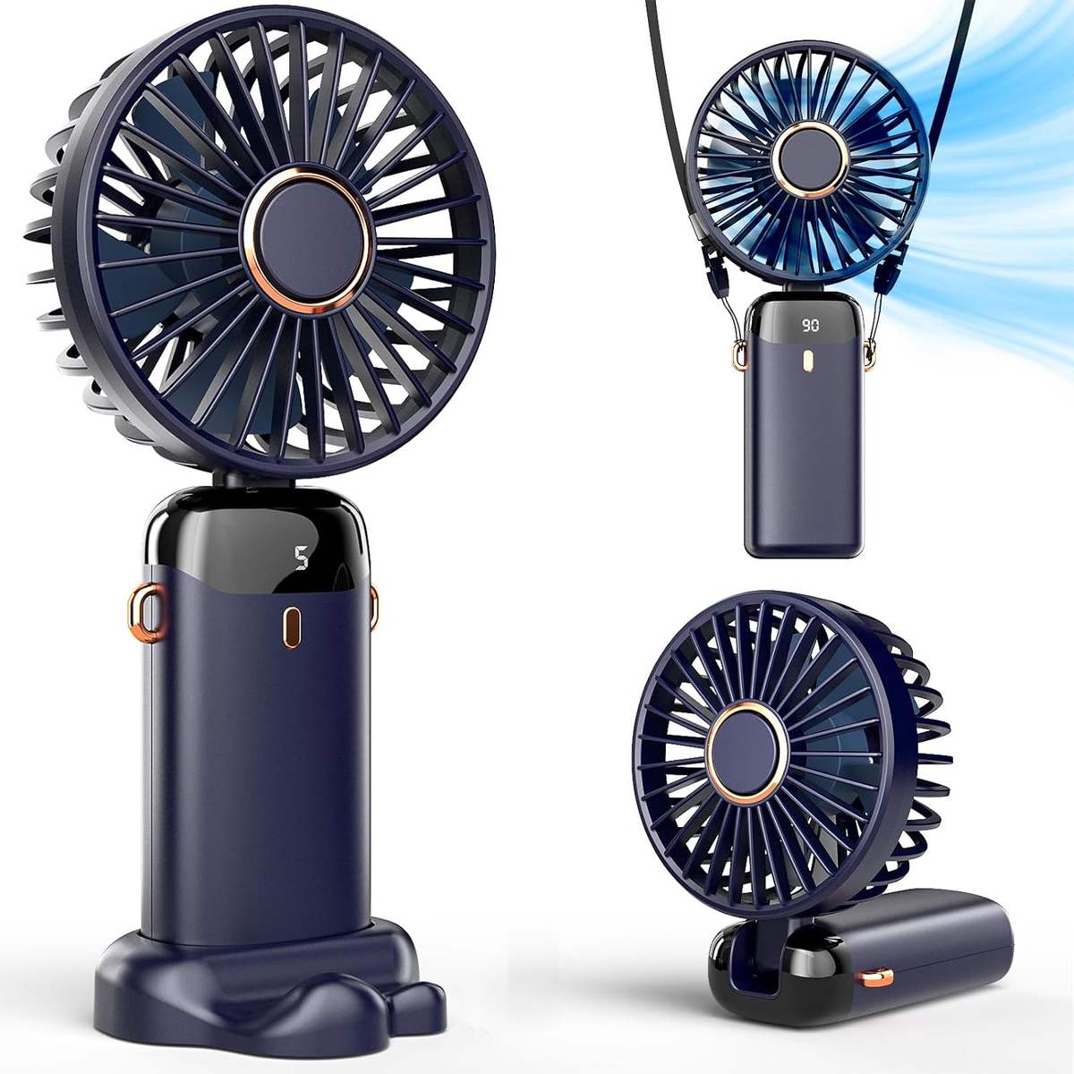 Rechargeable Neck Fan