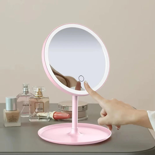 Rechargeable LED Makeup Mirror