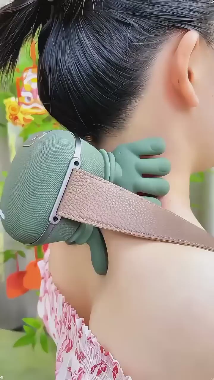 3-in-1 Neck, Shoulder & Leg Rechargeable Massager with Heat – Muscle Relaxation, Soothing Warmth & Deep Kneading