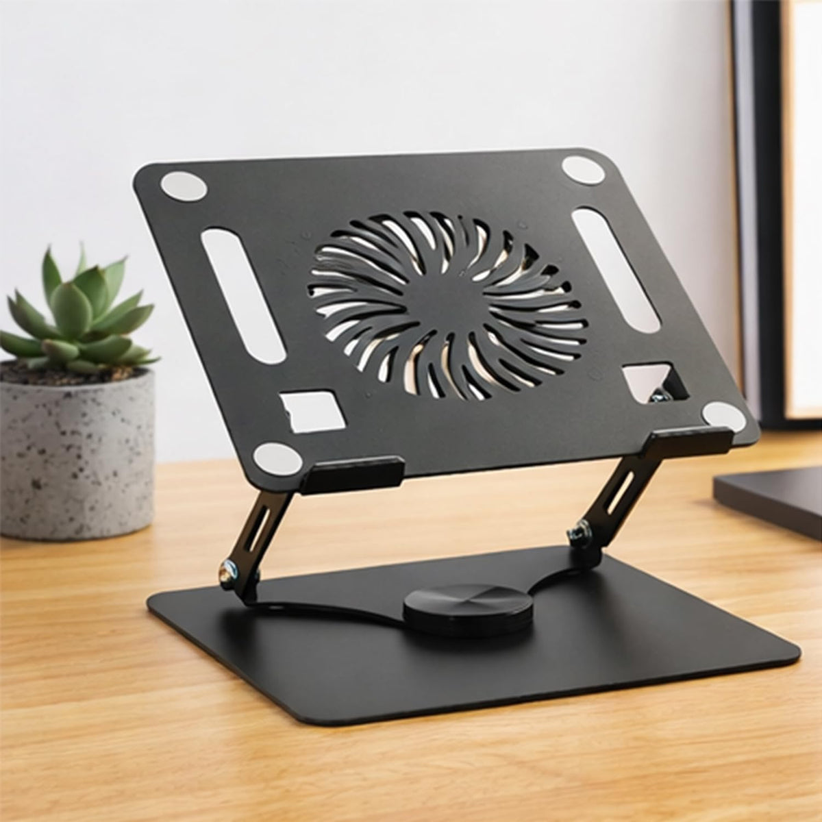 Adjustable Rotating Laptop Stand with 360° Swivel