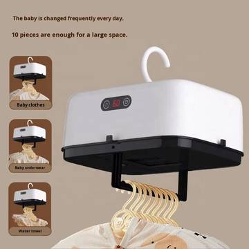 Electric Clothes Drying Heater with Digital Display